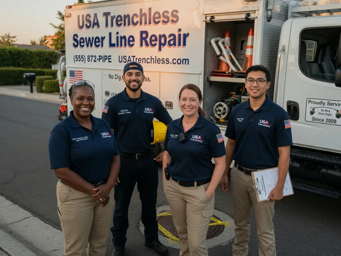 Sewer Line Repair company in Harbinger, NC